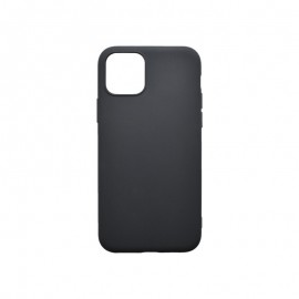 Matné silikónové puzdro iPhone 5.8 2019 čierne
