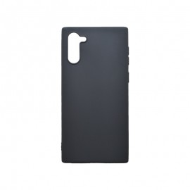 Matné silikónové puzdro Samsung Galaxy Note 10 čierne