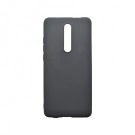 Matné gumené puzdro Xiaomi Mi 9T čierne