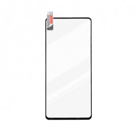 Ochranné sklo Samsung Galaxy A51 čierne, full glue