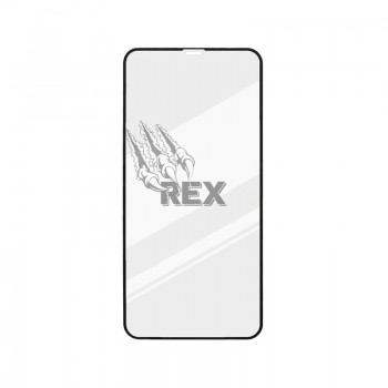 Ochranné sklo REX Silver iPhone 11 Pro Max čierne, full glue