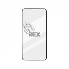Ochranné sklo REX Silver iPhone 11 čierne, full glue