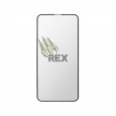 Ochranné sklo REX Gold iPhone XS čierne, antireflexné