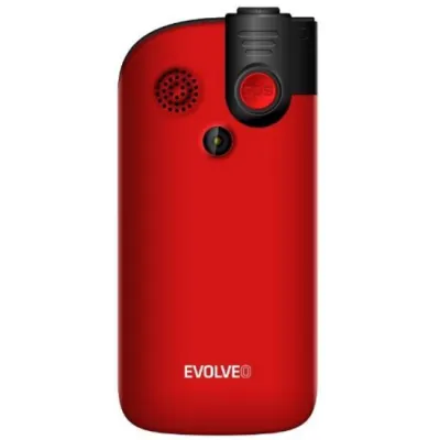 Evolveo EasyPhone FM, Red + nabíjací stojan - SK distribúcia