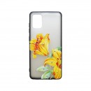 Plastové puzdro Samsung Galaxy A71 kvetinové - vzor 6