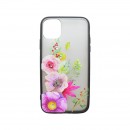 Plastové puzdro iPhone 11 kvetinové - vzor 9
