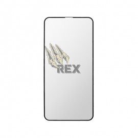 Ochranné sklo REX Gold iPhone X čierne, antireflexné