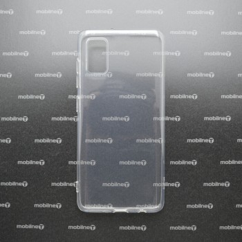 Silikónové puzdro Samsung Galaxy A41 priehľadné nelepivé