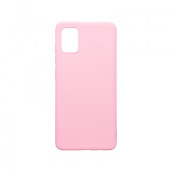SAM Galaxy A51 ružové (matt) gum.puzdro