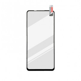 Xiaomi Mi Note 10 Lite čierna 3D Fullcover sklenená fólia, Q sklo