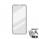 iPhone XR čierne STURDO REX PRIVACY s filtrom pre ochranu súkromia, FullGlue