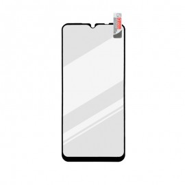 Xiaomi RedMi 9C čierna sklenená fólia Full Glue, Q Sklo