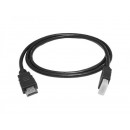 Predlžovací HDMI kábel dĺžka 1.5m, čierny, Eko balenie 