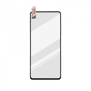 LG K51s čierne Full Glue sklenená fólia,  Q sklo