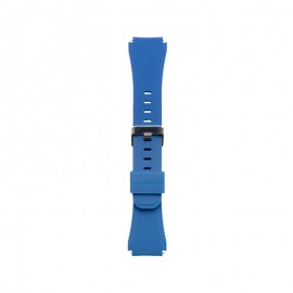 Univerzálny tm. modrý náramok na hodinky 22 mm
