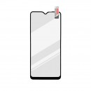 Samsung Galaxy A20s čierna sklenená fólia Full Glue, Q Sklo