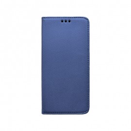 Motorola One Fusion Plus tmavo modrá bočná knižka, vzorovaná