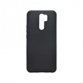 Xiaomi Redmi 9 čierne gumené puzdro, matné