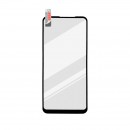 Samsung A11 čierne Full Glue sklenená fólia,  Q sklo