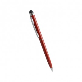 Kapacitné červené dotykové pero 2V1 s perom (14CM)