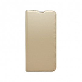 Huawei P40 Lite zlatá bočná knižka, MetaCase