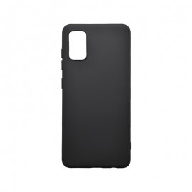 Samsung Galaxy A41 čierne gumené puzdro, matné