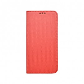 Knižkový obal Samsung Galaxy S20 červený vzorovaný