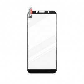 Ochranné sklo Moto E6 Play čierne, full glue