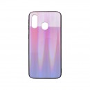 Puzdro Gradient Glass Samsung Galaxy A40 ružovo - fialové