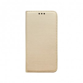 Knižkový obal Xiaomi Mi Note 10 Pro zlatý, vzorovaný povrch