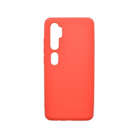 Matný silikónový kryt Xiaomi Mi Note 10 Pro červený