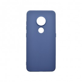Matné silikónové puzdro Nokia 7.2 tmavomodré