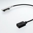 Magnetický konektor micro USB Sony Xperia, strieborný