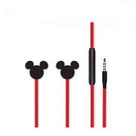 Disney Mickey 3D slúchadlá do uší Stereo, čierne DEPMIC014