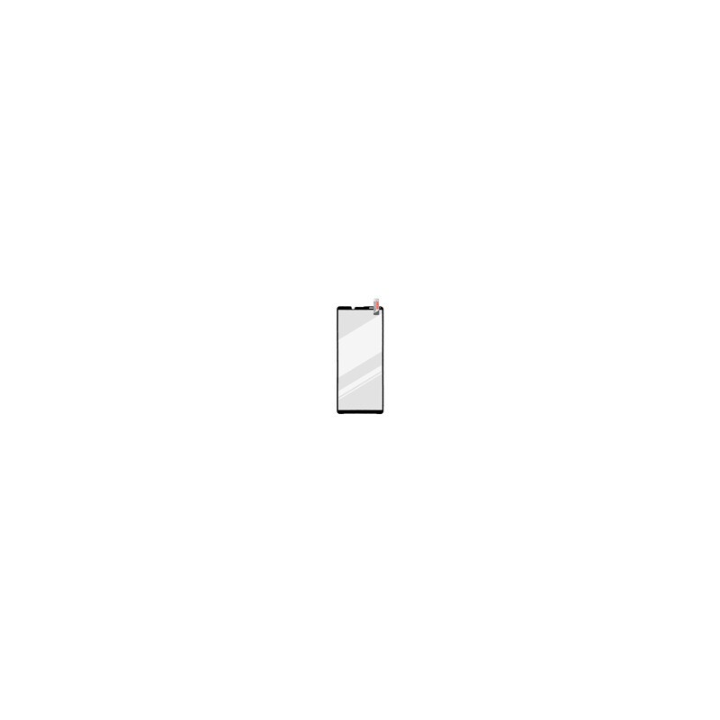 mobilNET ochranné sklo Sony Xperia 10 III, FULL GLUE 0.33mm, Q sklo, čierne