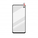mobilNET ochranné sklo Realme GT, FULL GLUE 0.33mm, Q sklo, čierne