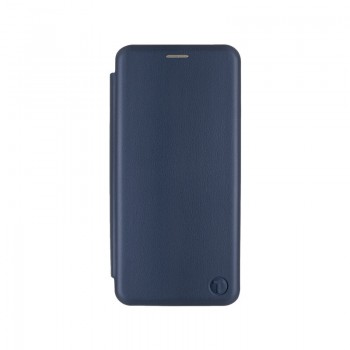 mobilNET knižkové puzdro iPhone 13 Mini, tmavá modrá, Lichi 