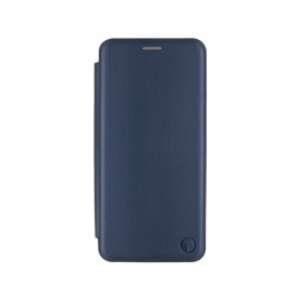 mobilNET knižkové puzdro iPhone 13 Pro Max, tmavá modrá, Lichi 