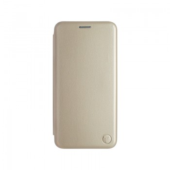 mobilNET knižkové puzdro iPhone 13 Mini, zlatá, Lichi 