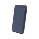 mobilNET Magsafe magnetické puzdro na karty, modré 