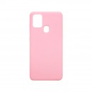 mobilNET silikónové puzdro Samsung Galaxy A21s, matné ružové