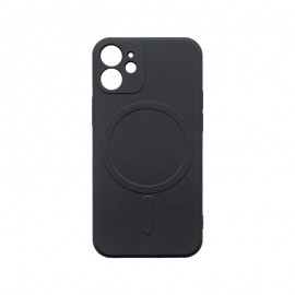 mobilNET puzdro MagSafe iPhone 12 mini, čierne  