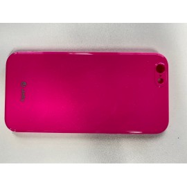 Vzorované gumené puzdro iPhone 6s, Ružová