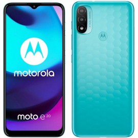 Motorola Moto E20 2/32GB - Aquarius (Modrý) - SK