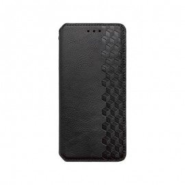 mobilNET knižkové puzdro Samsung Galaxy S21 Plus 5G, čierna Pattern