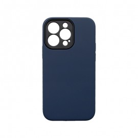 mobilNET silikónové puzdro iPhone 13 Pro Max, tmavo modré, Mark 