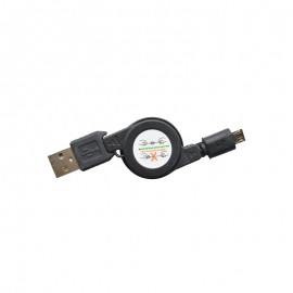 Nabíjací kábel USB/micro USB vyťahovací