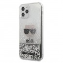 Karl Lagerfeld puzdro na iPhone 12 Pro Max, KLHCP12LGLIKSL