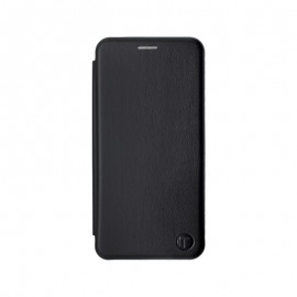 mobilNET knižkové puzdro Samsung Galaxy A03s, čierna, Lichi 