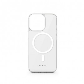 Epico MagSafe silikónové puzdro iPhone 13 mini, priehľadné